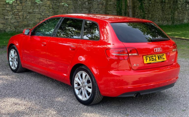 Audi A3 Diesel FX62WKC Red #5