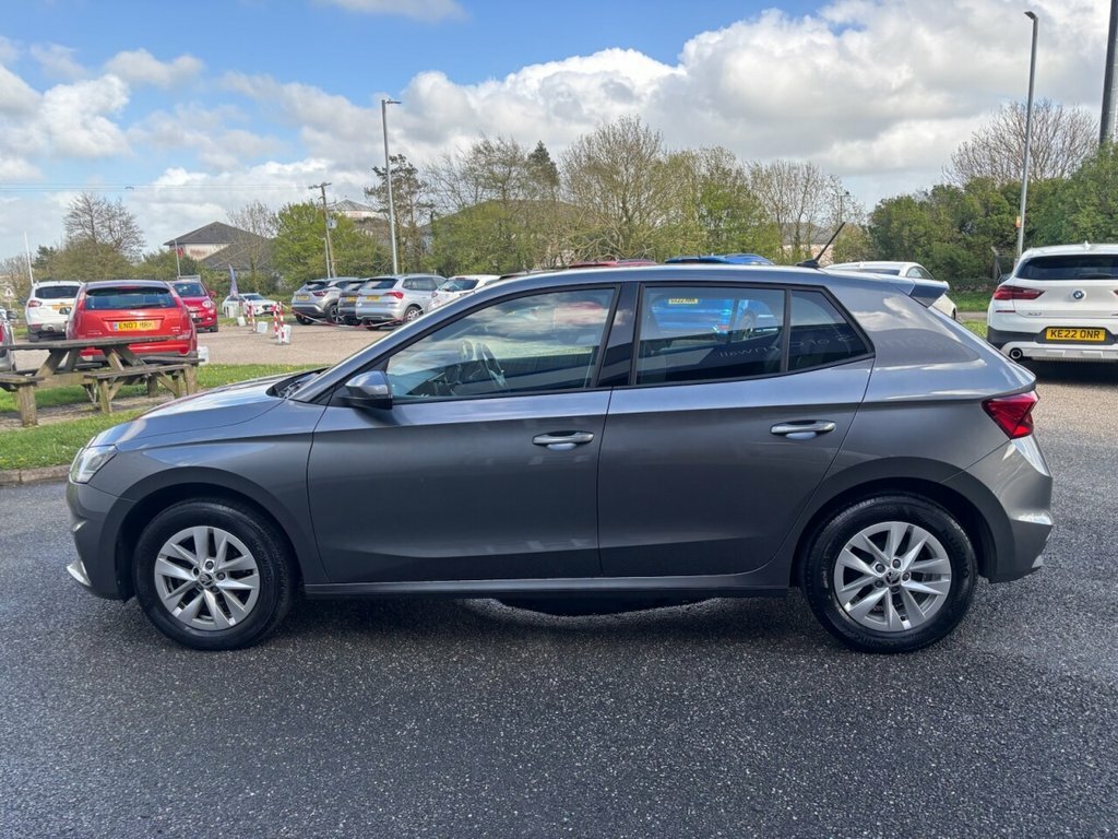 Skoda Fabia Hatchback WJ73OPF Grey #6