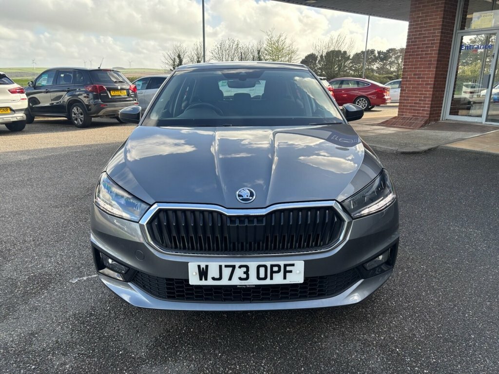 Skoda Fabia Hatchback WJ73OPF Grey #5