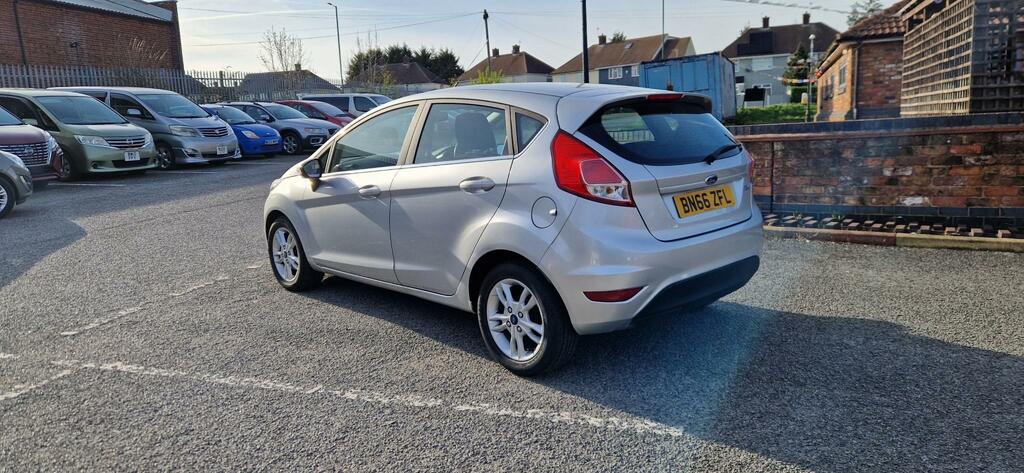 Ford Fiesta 1.25 Zetec Hatchback BN66ZFL Silver #6