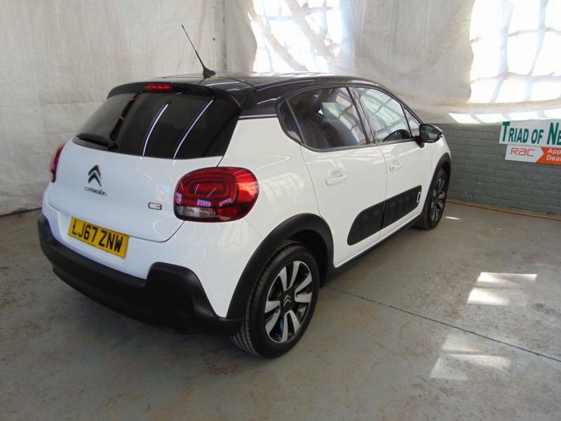 Citroen C3 1.2 Puretech 82 Flair - 2017 67 LJ67ZNW White #4