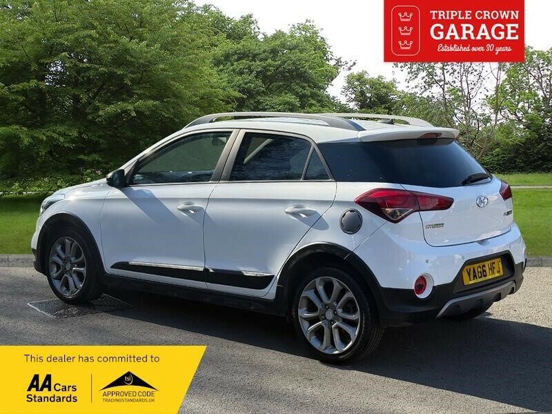Hyundai I20 T-gdi Active YA66HFJ White #2