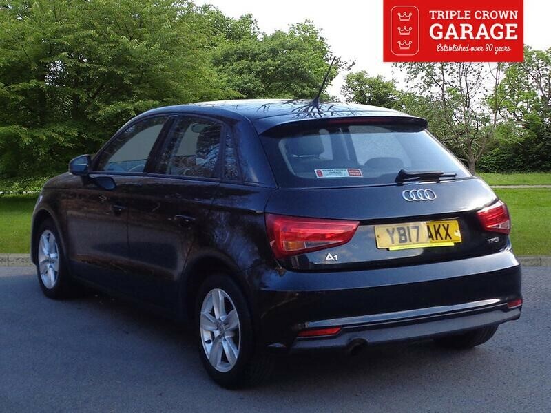 Audi A1 Sportback Tfsi Se YB17AKX Black #3