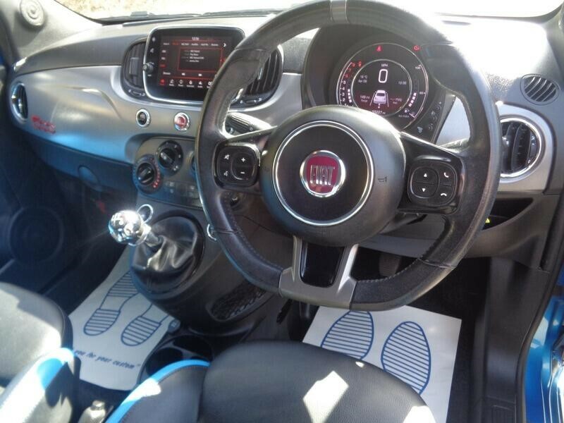 Fiat 500 S WP17YAF Blue #5