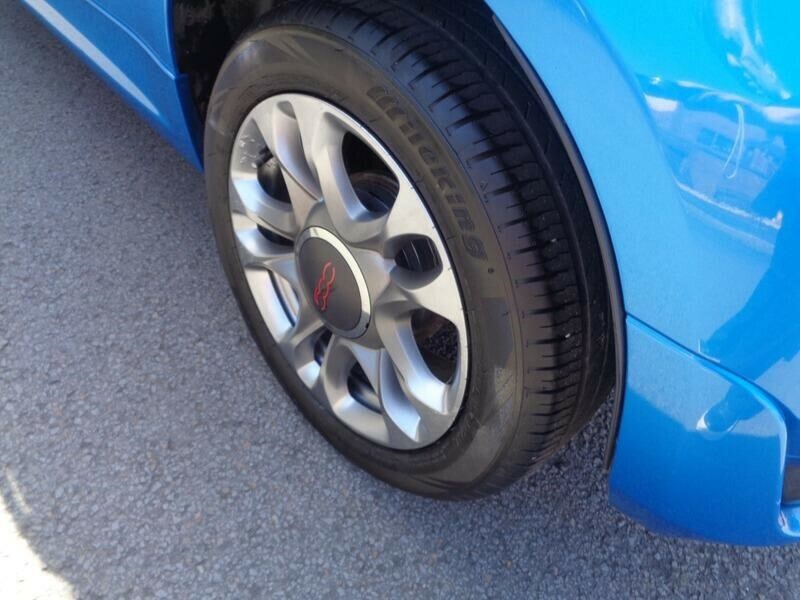 Fiat 500 S WP17YAF Blue #4