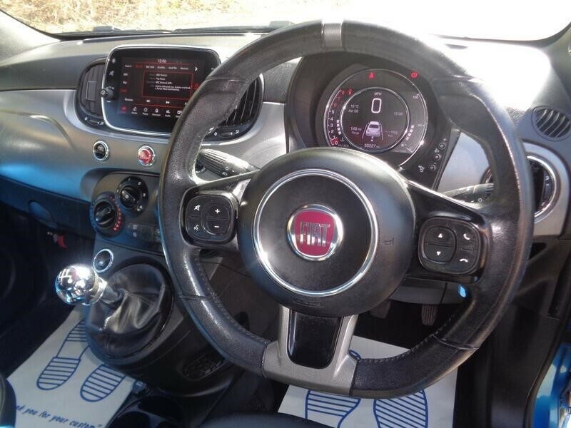 Fiat 500 S WP17YAF Blue #6