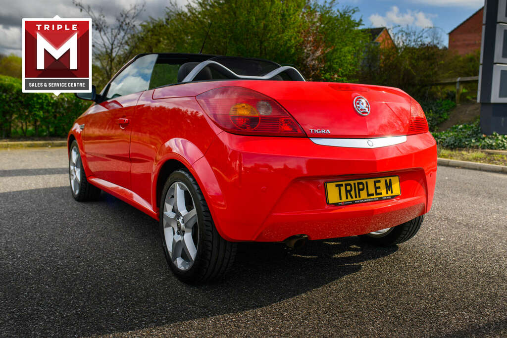 Vauxhall Tigra 1.4 Ac Easytronic Convertible Red #5