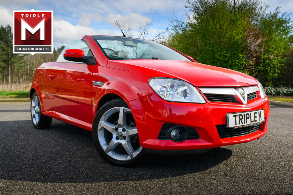 Vauxhall Tigra 1.4 Ac Easytronic Convertible Red