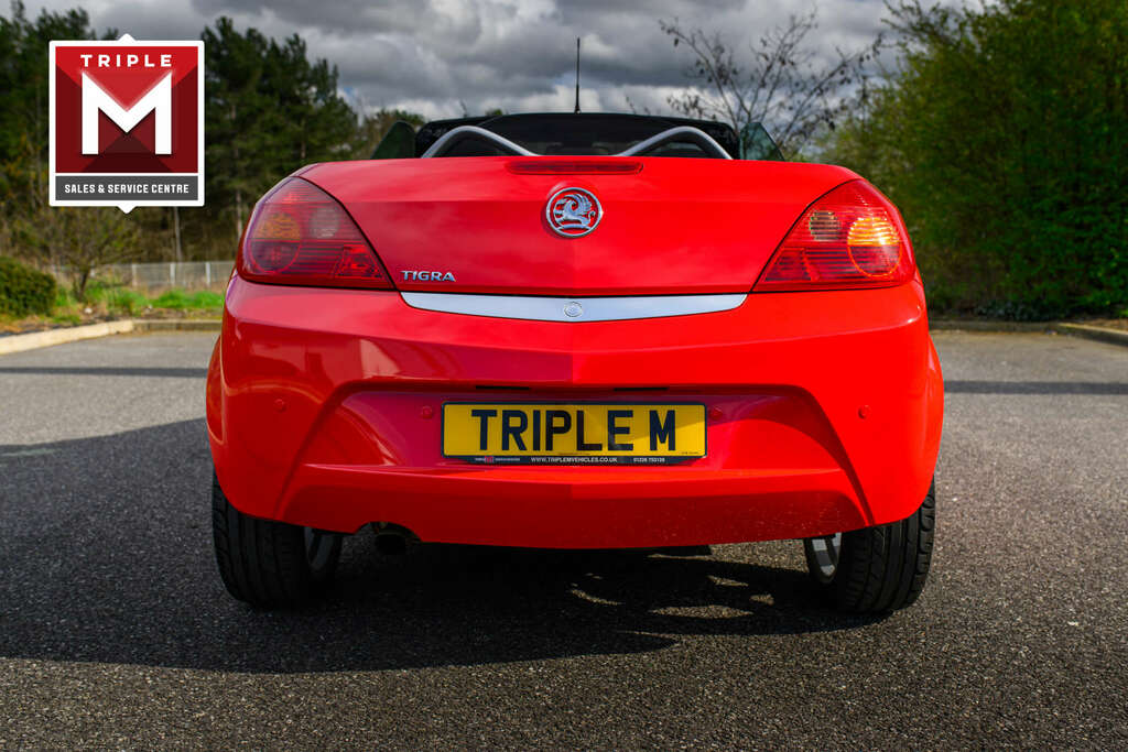 Vauxhall Tigra 1.4 Ac Easytronic Convertible Red #4