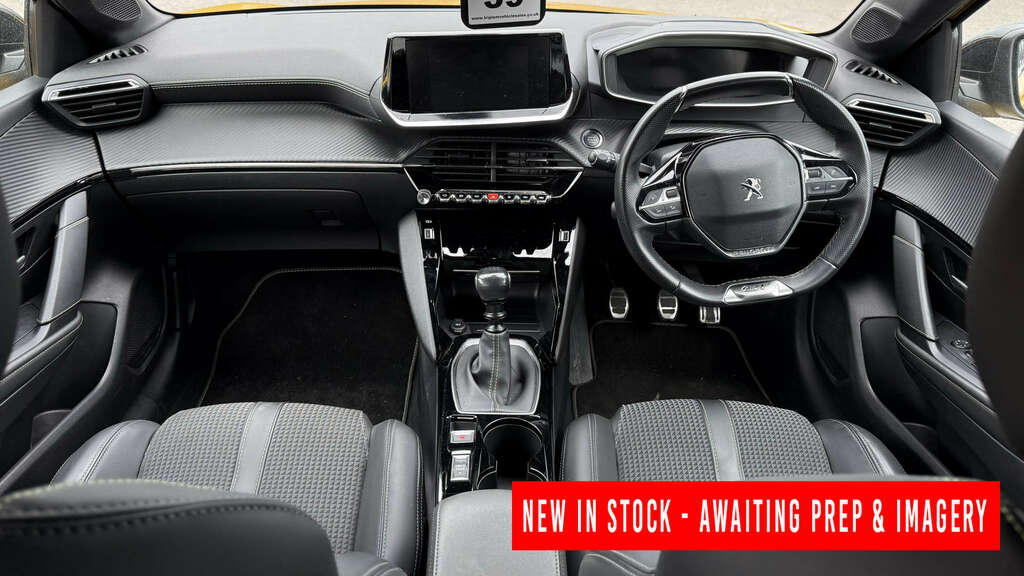 Peugeot 208 1.2 208 Gt Line Puretech Ss Yellow #2