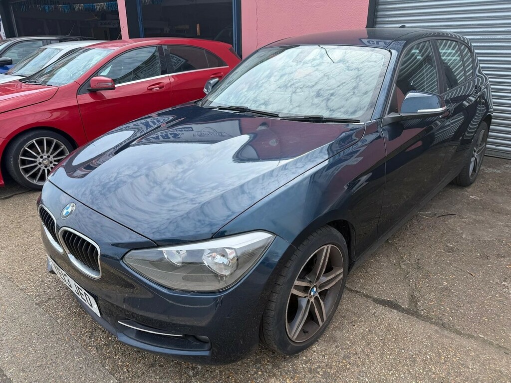 BMW 1 Series 1.6 114I Sport Hatchback Euro 6 Blue