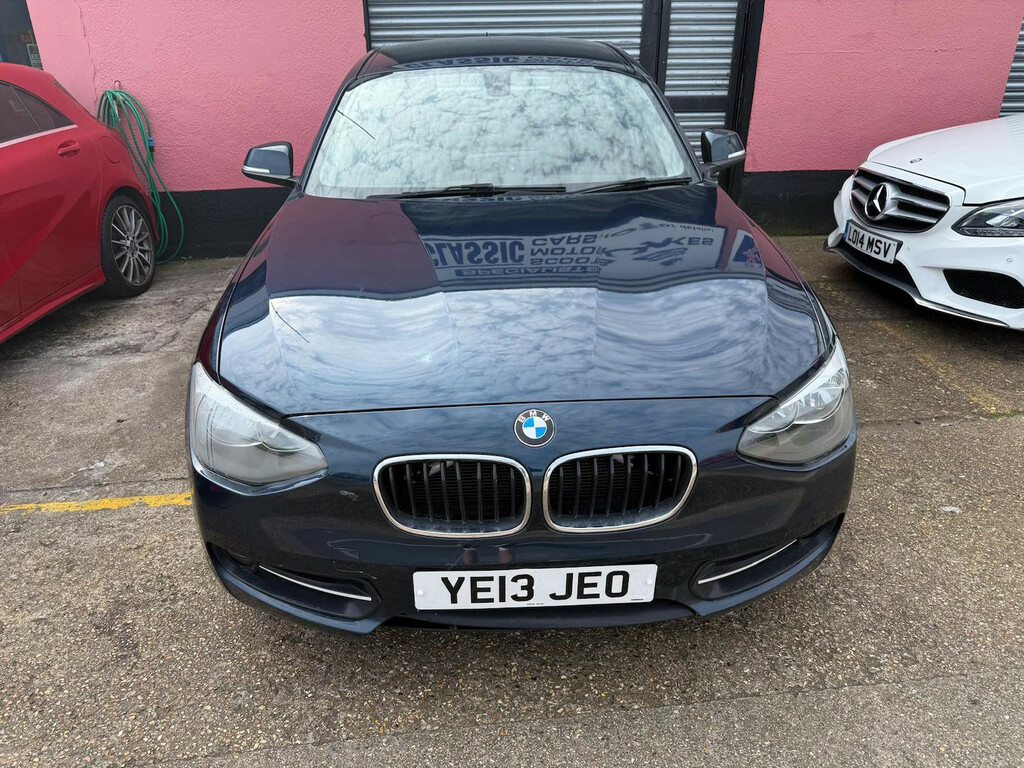 BMW 1 Series 1.6 114I Sport Hatchback Euro 6 YE13JEO Blue #3