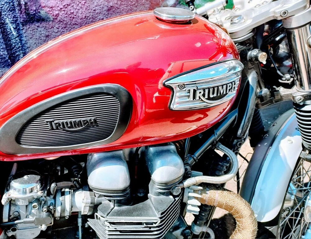 Triumph  St 1050 1050Cc Blue #2