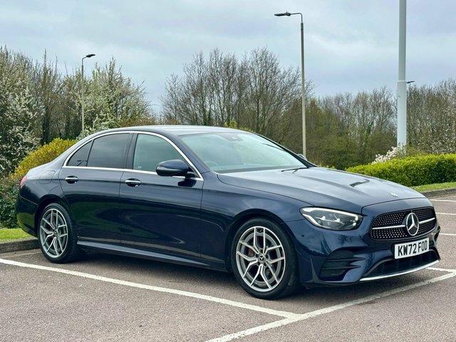 Mercedes-Benz E Class E220dh Mhev Amg Line Blue