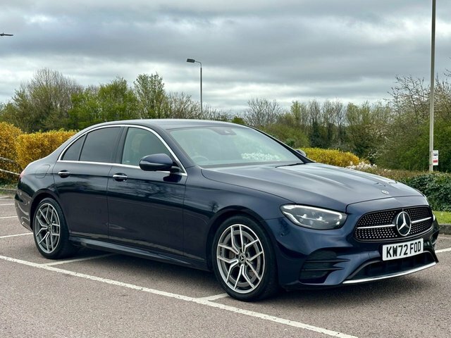 Mercedes-Benz E Class E220dh Mhev Amg Line KW72FOD Blue #5