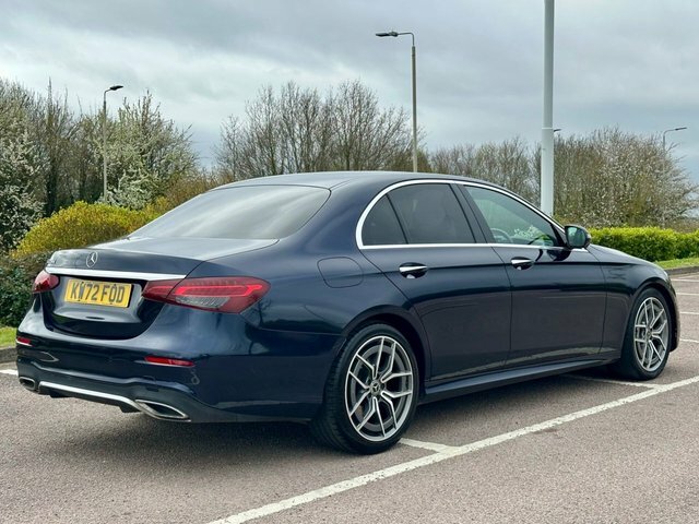 Mercedes-Benz E Class E220dh Mhev Amg Line KW72FOD Blue #2