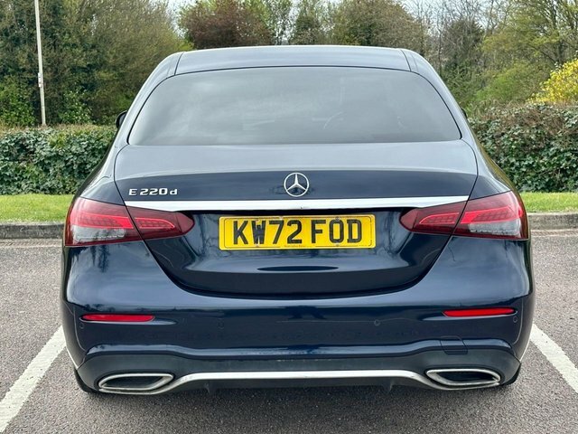 Mercedes-Benz E Class E220dh Mhev Amg Line KW72FOD Blue #6