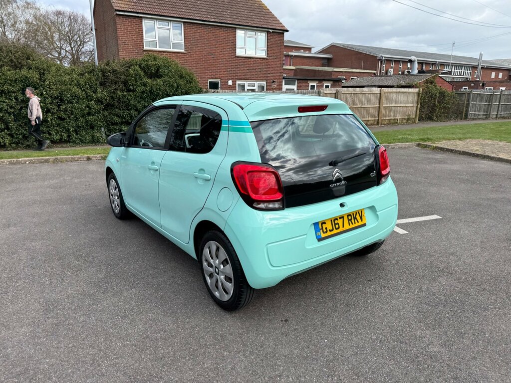 Citroen C1 1.0 Vti Feel Edition Hatchback E GJ67RKV Green #5