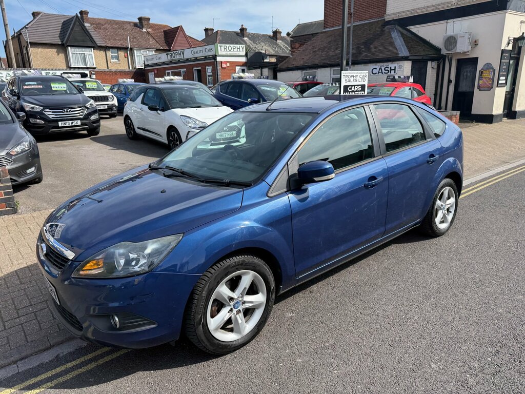 Ford Focus 1.6 Zetec S Hatchback 157 Gkm, Blue #4