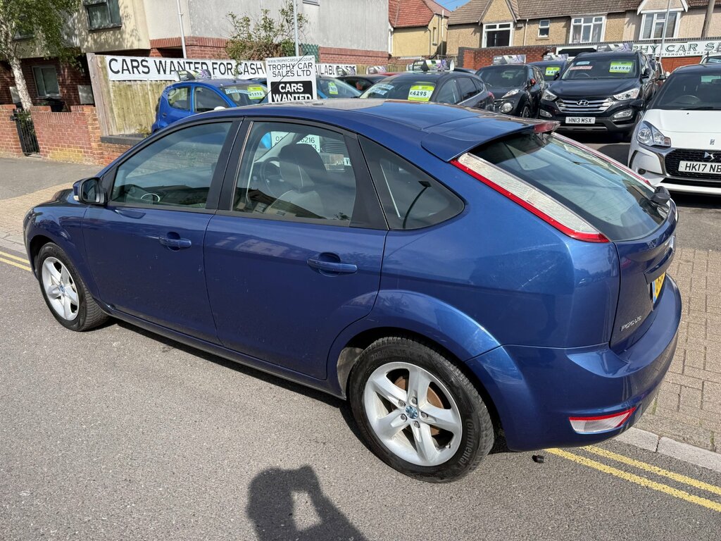 Ford Focus 1.6 Zetec S Hatchback 157 Gkm, Blue #3