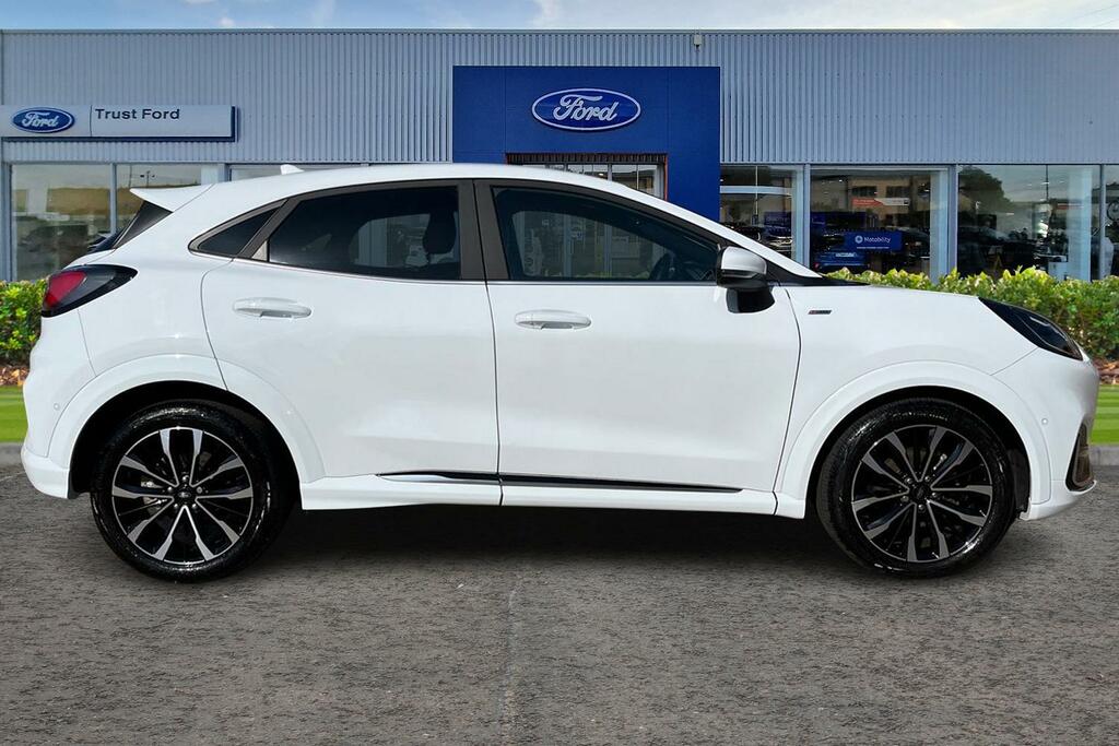 Ford Puma 1.0T Ecoboost Mhev St-line Vignale Suv LJ73BBW White #3