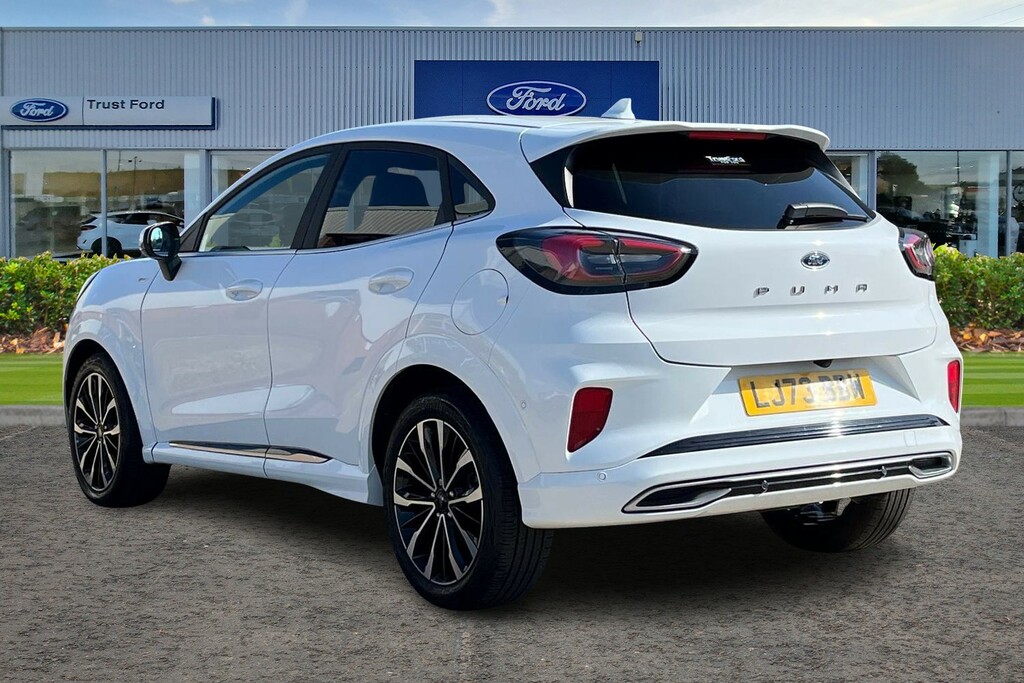 Ford Puma 1.0T Ecoboost Mhev St-line Vignale Suv LJ73BBW White #2