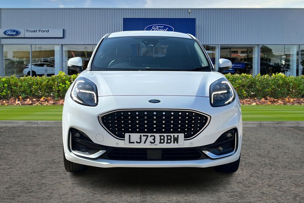 Ford Puma 1.0T Ecoboost Mhev St-line Vignale Suv LJ73BBW White #6