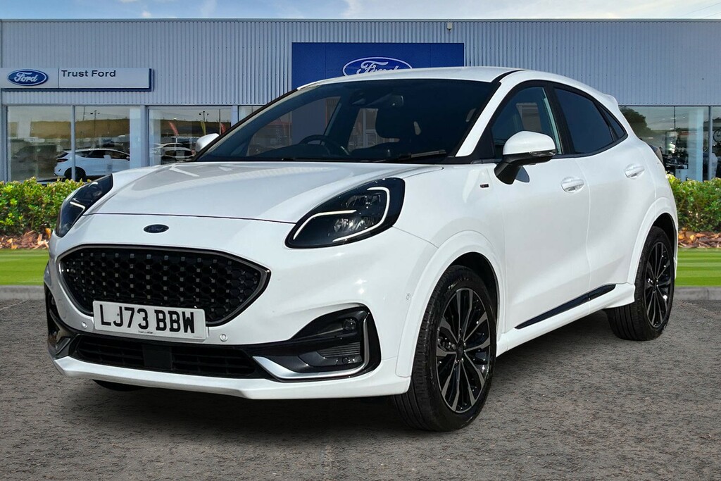 Ford Puma 1.0T Ecoboost Mhev St-line Vignale Suv LJ73BBW White #5