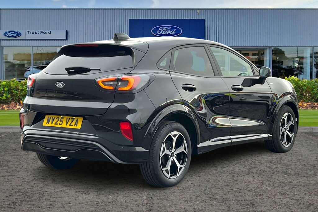 Ford Puma 1.0 Ecoboost Hybrid Mhev St-line WV25VZA Black #4