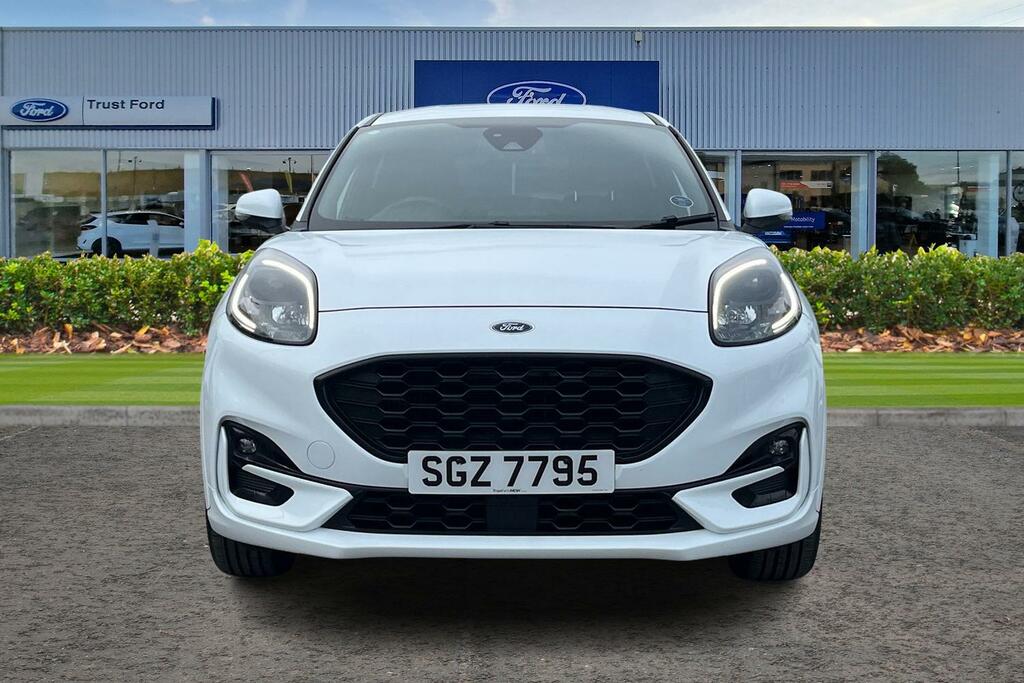 Ford Puma 1.0 Ecoboost Hybrid Mhev St-line SGZ7795 White #6