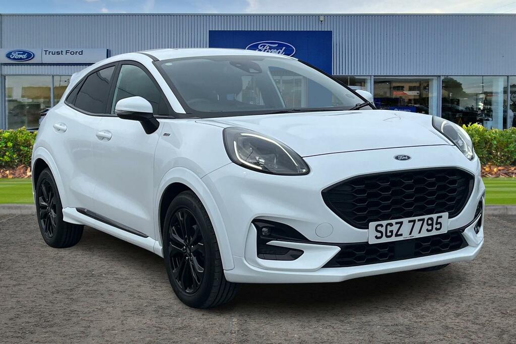 Ford Puma 1.0 Ecoboost Hybrid Mhev St-line White