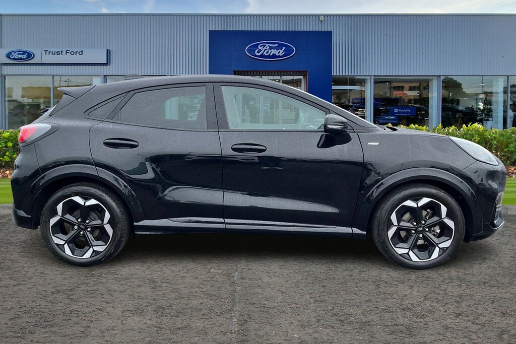 Ford Puma 1.0T Ecoboost Mhev St-line X Suv Trustford D XRZ1710 Black #3