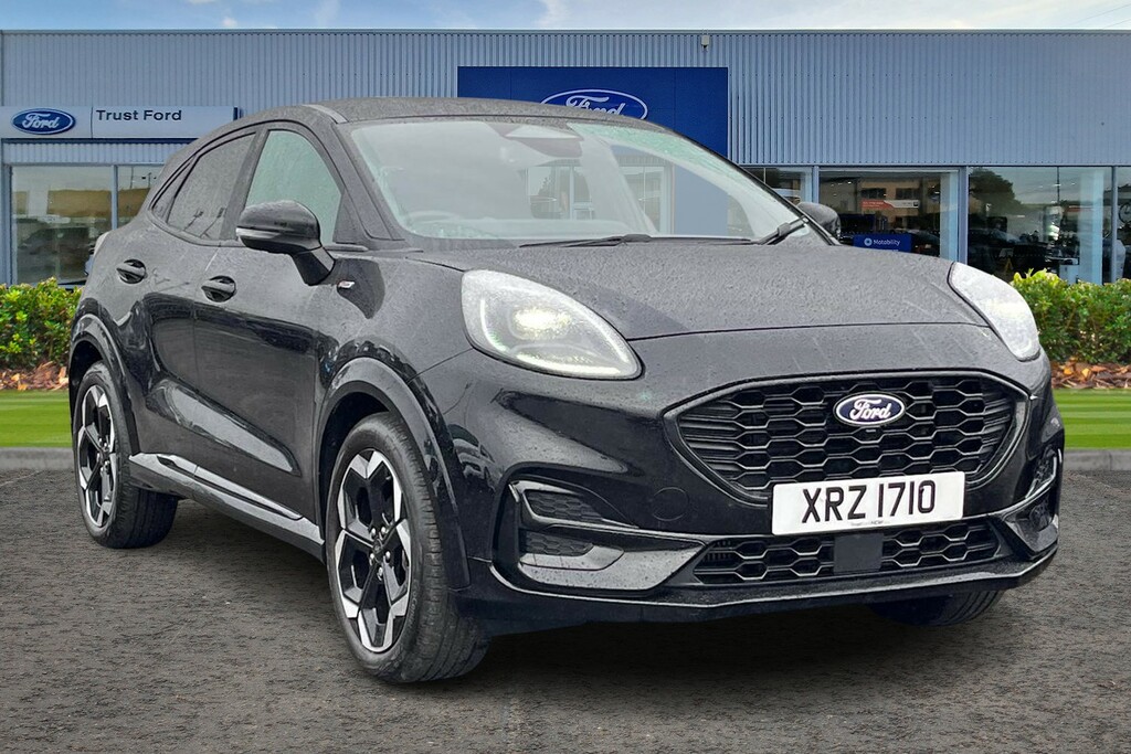 Ford Puma 1.0T Ecoboost Mhev St-line X Suv Trustford D Black