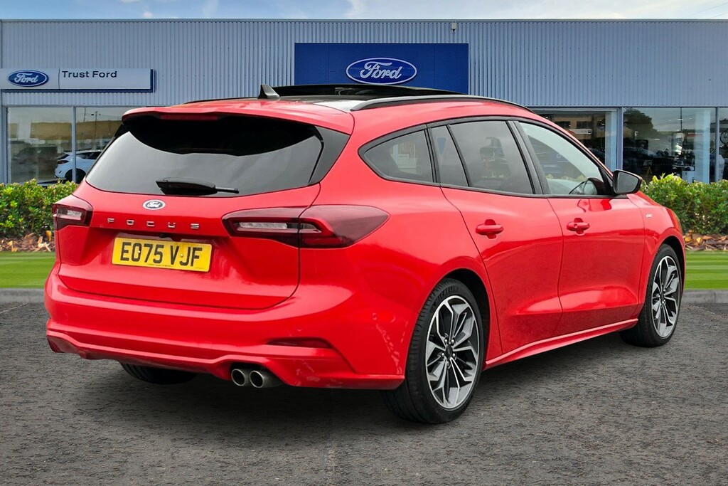 Ford Focus 1.0 Ecoboost Hybrid Mhev 155 St-line X EO75VJF Red #4