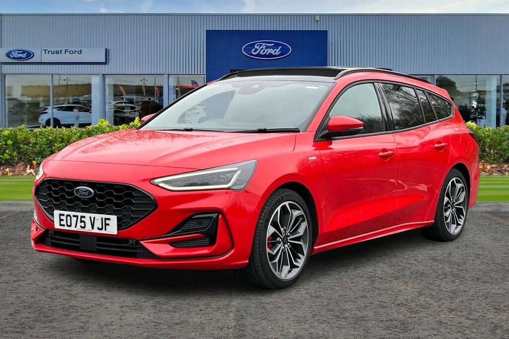 Ford Focus 1.0 Ecoboost Hybrid Mhev 155 St-line X EO75VJF Red #5