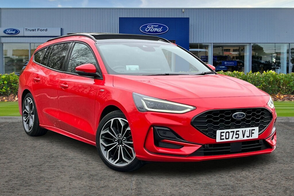 Ford Focus 1.0 Ecoboost Hybrid Mhev 155 St-line X Red