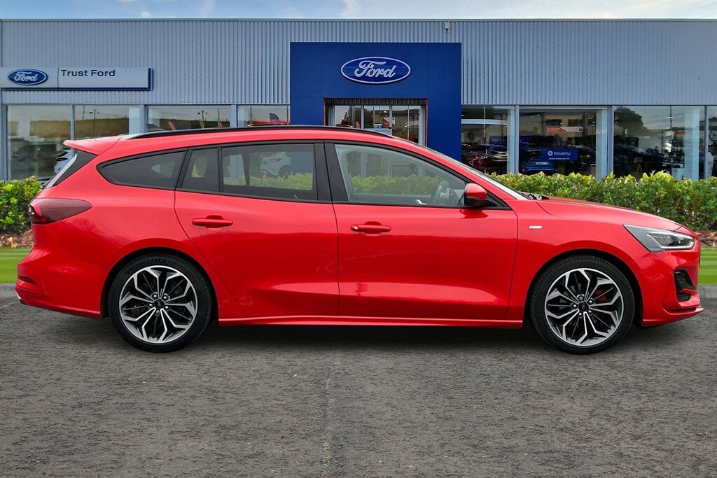 Ford Focus 1.0 Ecoboost Hybrid Mhev 155 St-line X EO75VJF Red #3