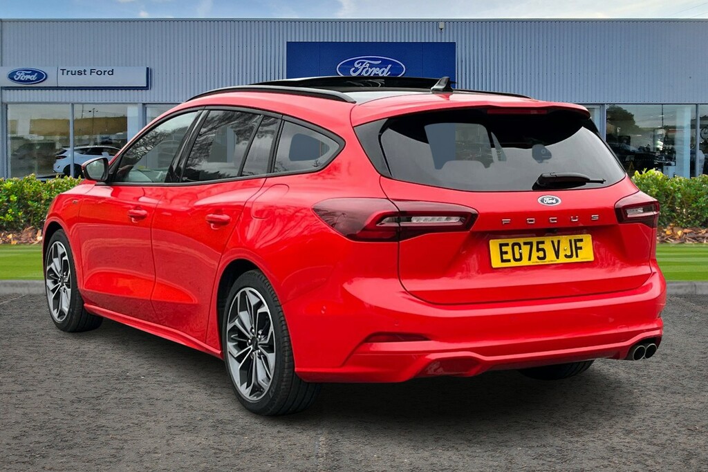 Ford Focus 1.0 Ecoboost Hybrid Mhev 155 St-line X EO75VJF Red #2