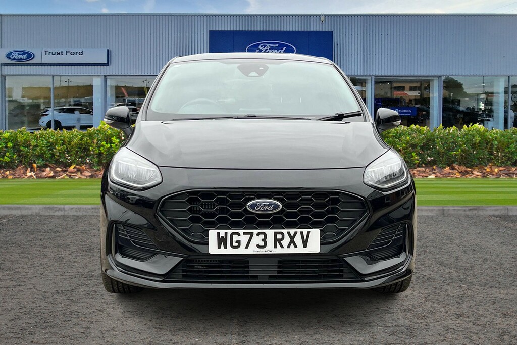 Ford Fiesta 1.0 St-line Apple Car Play Front Heated Windscre WG73RXV Black #6