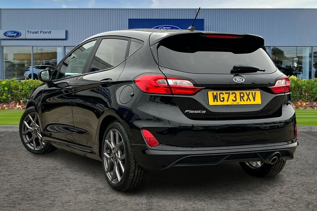 Ford Fiesta 1.0 St-line Apple Car Play Front Heated Windscre WG73RXV Black #2