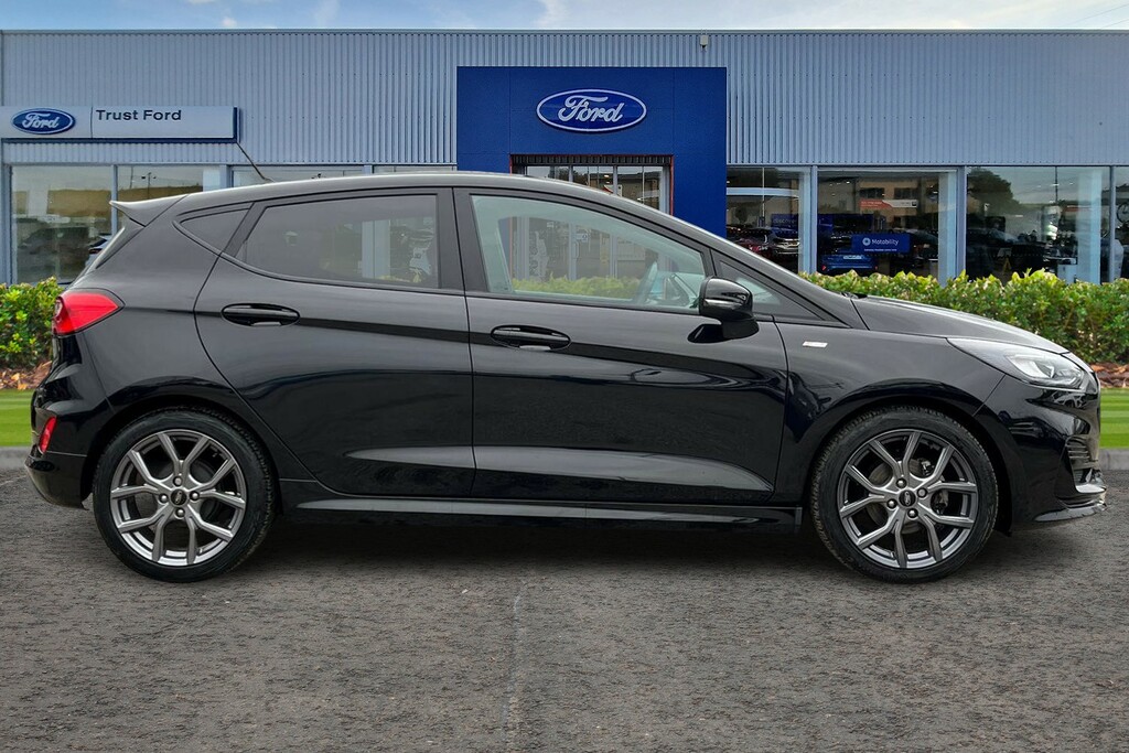 Ford Fiesta 1.0 St-line Apple Car Play Front Heated Windscre WG73RXV Black #3