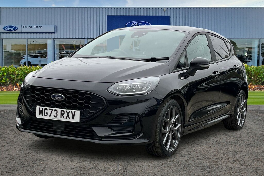 Ford Fiesta 1.0 St-line Apple Car Play Front Heated Windscre WG73RXV Black #5