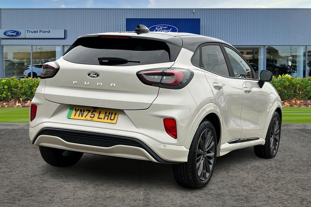 Ford Puma Gen-e Standard Range 43Kwh Sound Edition Suv E YN75LHU White #4