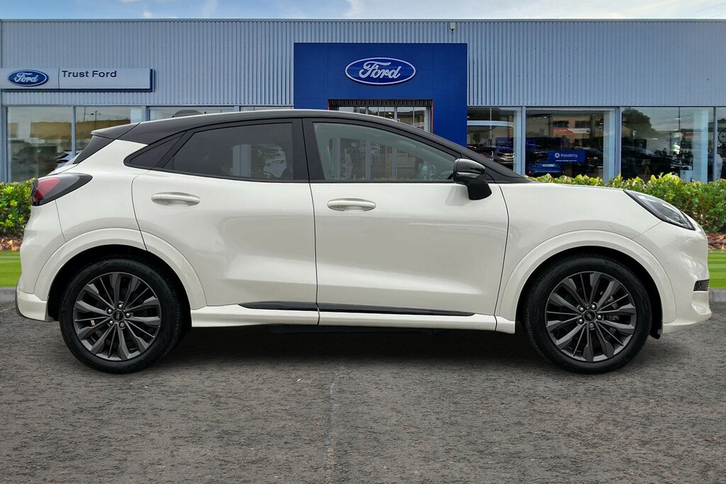 Ford Puma Gen-e Standard Range 43Kwh Sound Edition Suv E YN75LHU White #3