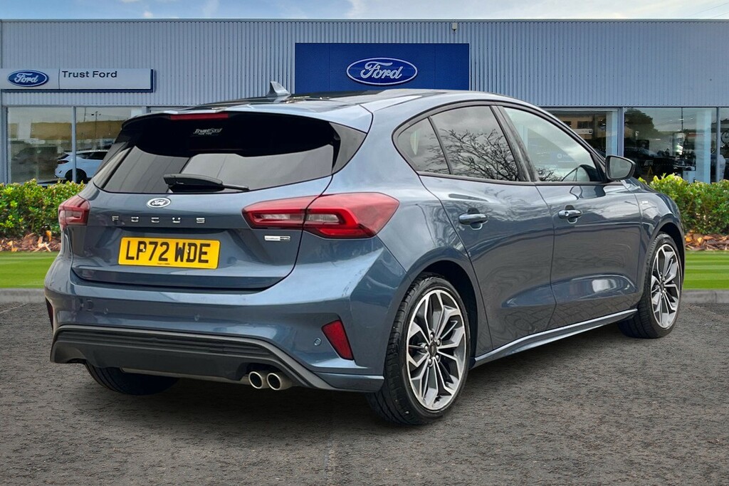 Ford Focus 1.0T Ecoboost Mhev St-line Vignale Hatchback P Blue #4