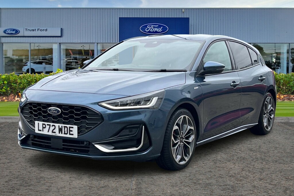 Ford Focus 1.0T Ecoboost Mhev St-line Vignale Hatchback P Blue #5