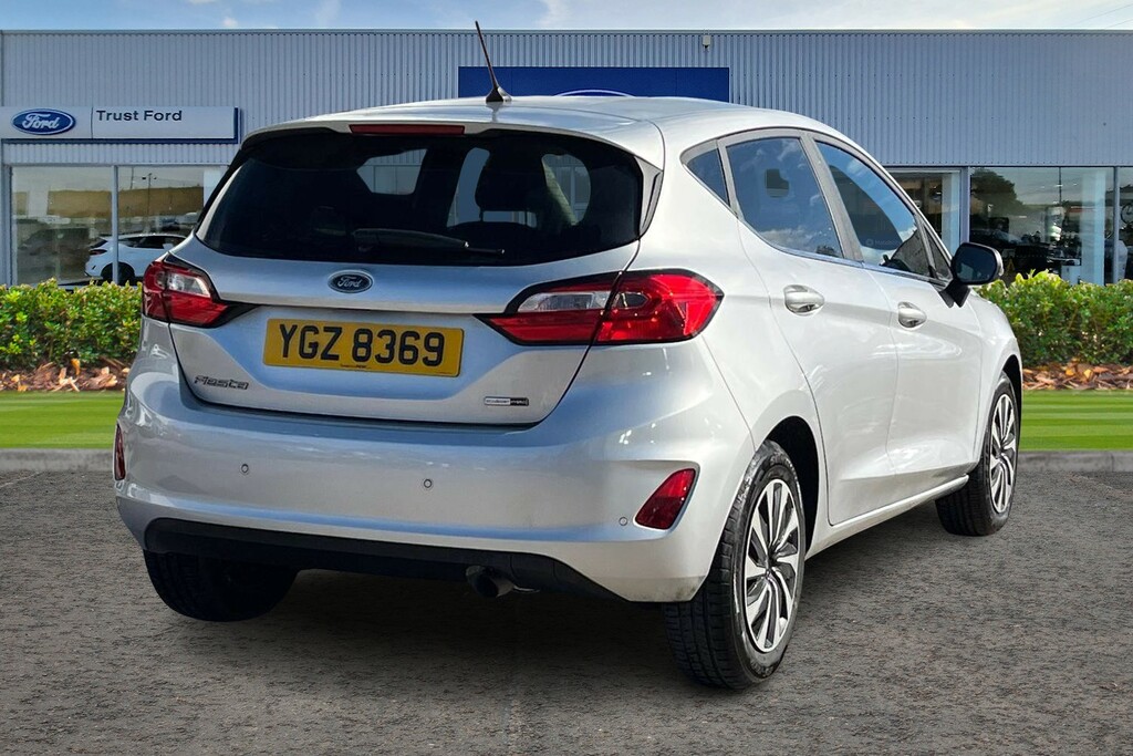 Ford Fiesta 1.0 Ecoboost Hybrid Mhev 125 Titanium Ap YGZ8369 Silver #4