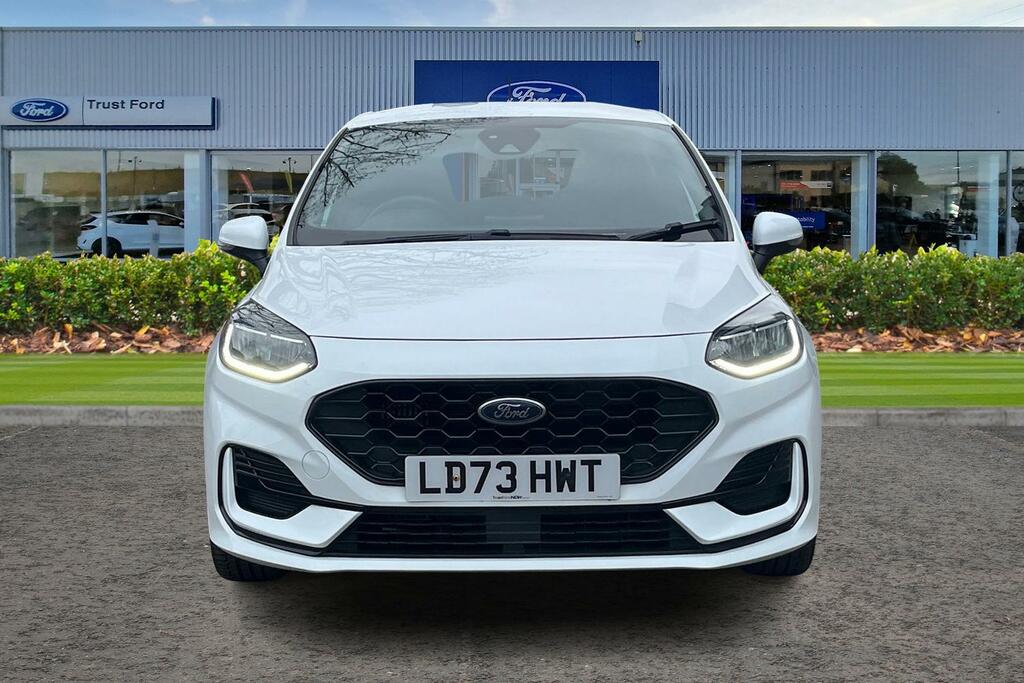 Ford Fiesta 1.0L Ecoboost 125Ps Hybrid Mhev St-line X Manu LD73HWT White #6