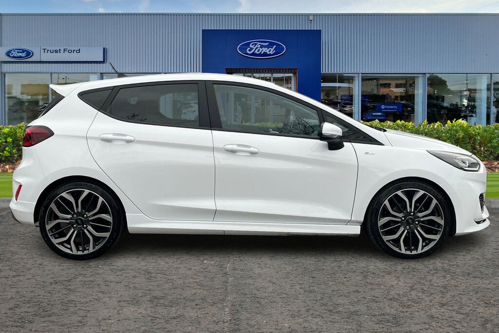 Ford Fiesta 1.0L Ecoboost 125Ps Hybrid Mhev St-line X Manu LD73HWT White #3