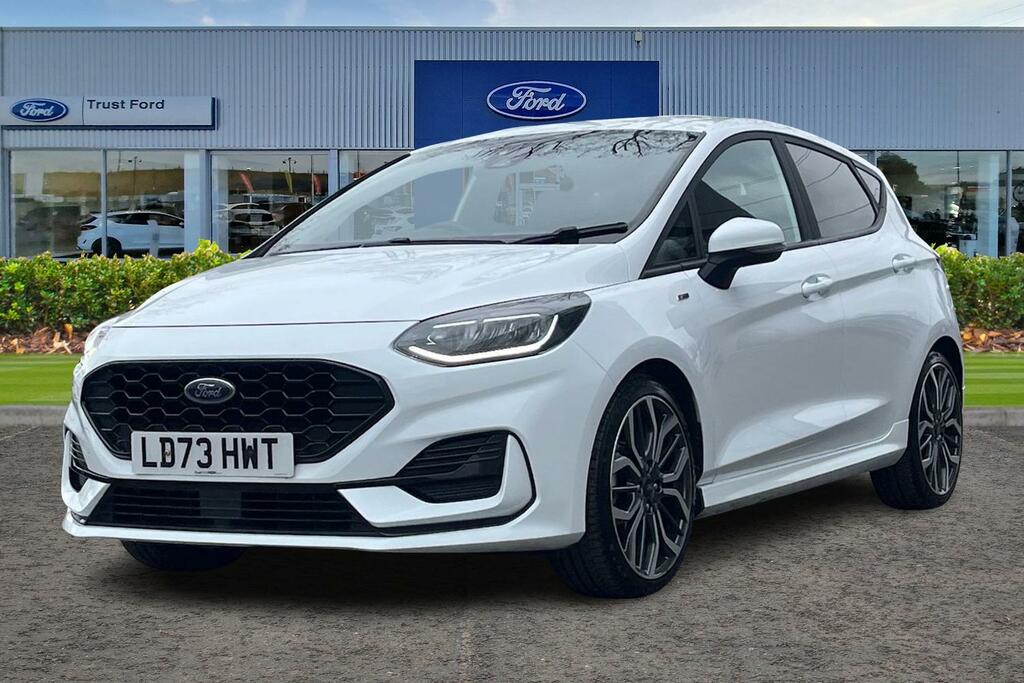 Ford Fiesta 1.0L Ecoboost 125Ps Hybrid Mhev St-line X Manu LD73HWT White #5